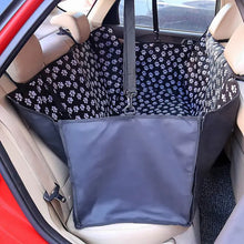 Load image into Gallery viewer, Oxford Fabric Paw pattern Car Pet Seat Cover