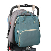 Load image into Gallery viewer, Multi functional Baby Diaper Bag Bed