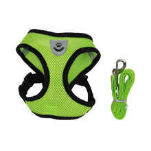 Load image into Gallery viewer, Mesh Small Dog Harness and Leash