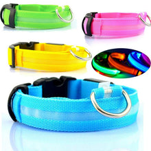Load image into Gallery viewer, USB RECHARGEABLE LED PET COLLAR