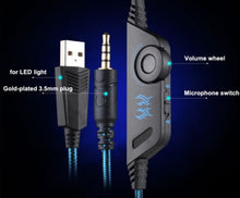 Load image into Gallery viewer, Ninja Dragon G9300 LED Gaming Headset with Microphone