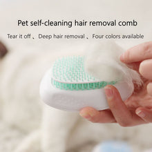Load image into Gallery viewer, Cat Pet Cleaning Brush One-click Hair Removal
