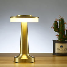 Load image into Gallery viewer, LED Retro Rechargeable Metal Desk Lamp
