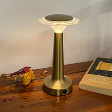 Load image into Gallery viewer, LED Retro Rechargeable Metal Desk Lamp
