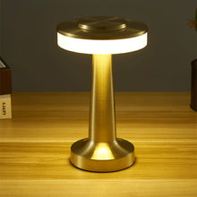 Load image into Gallery viewer, LED Retro Rechargeable Metal Desk Lamp
