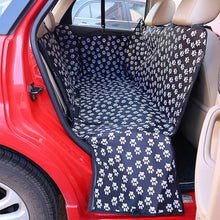 Load image into Gallery viewer, Oxford Fabric Paw pattern Car Pet Seat Cover
