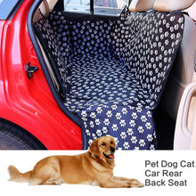 Load image into Gallery viewer, Oxford Fabric Paw pattern Car Pet Seat Cover

