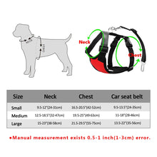 Load image into Gallery viewer, Dog Car Seat Belt and Harness
