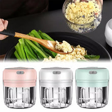 Load image into Gallery viewer, 100/250ml Mini USB Wireless Electric Food Processor
