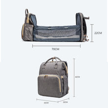 Load image into Gallery viewer, Multi functional Baby Diaper Bag Bed
