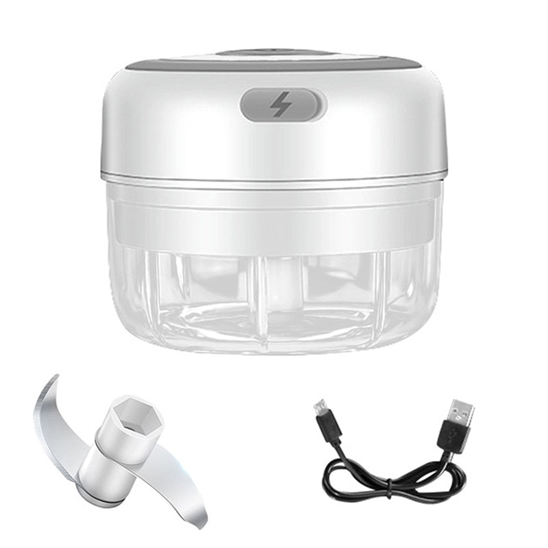100/250ml Mini USB Wireless Electric Food Processor