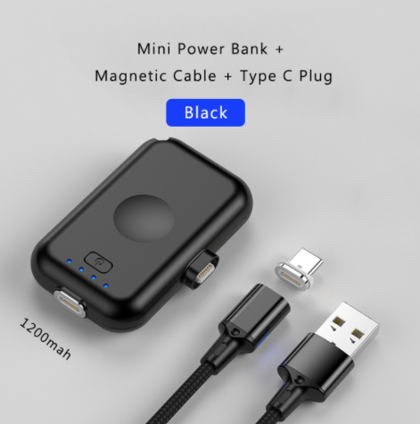 Magnetic Mini Power Bank External Battery Charger