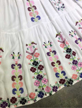 Load image into Gallery viewer, Boho Floral embroidered long Sleeve V-neck
