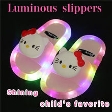 Load image into Gallery viewer, LED Kiddies Light Up Slippers
