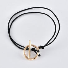 Load image into Gallery viewer, Egyptian Design Gold Ingrain Black Tassel 3 Piece Set
